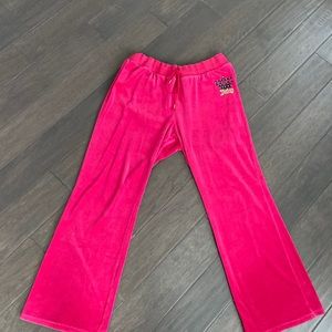 Rare Juicy Couture Velvet Bling Track/Sweat Pants
